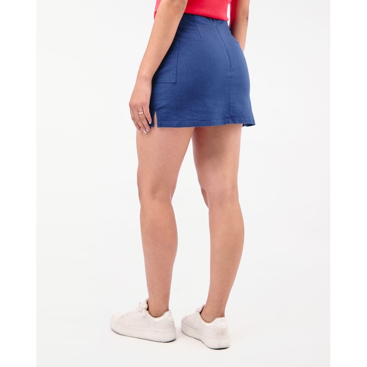 Falda Mujer Lina Azul Atlántico