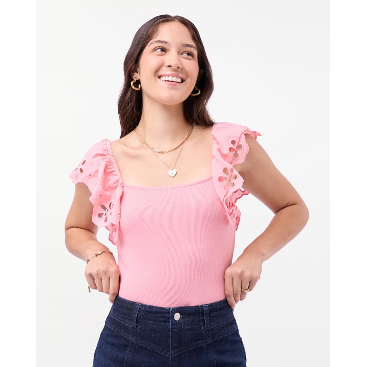 Polo Mujer Jasmin Rosado Icing