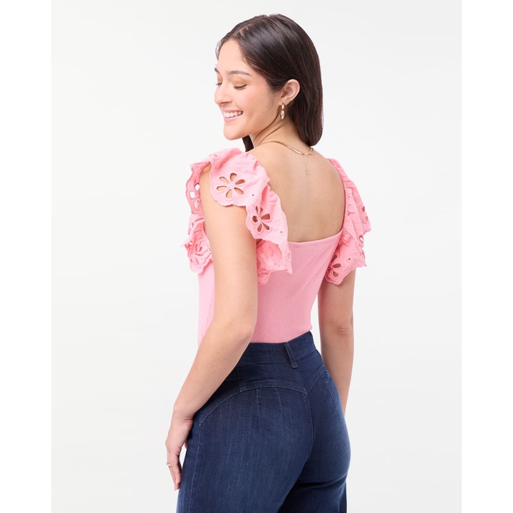 Polo Mujer Jasmin Rosado Icing
