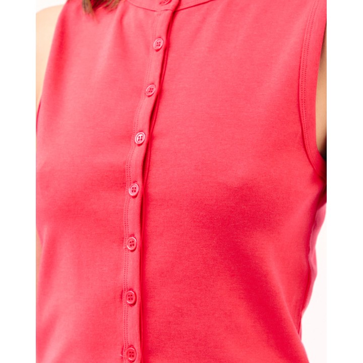 Top Mujer Aurora Rojo Fiesta
