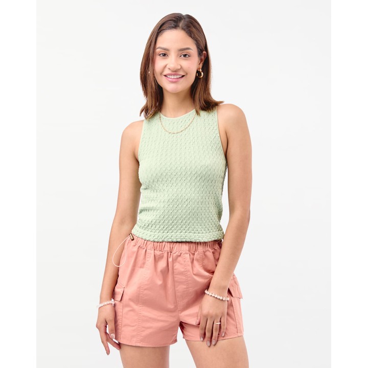 Top Mujer Atenea Verde Nile
