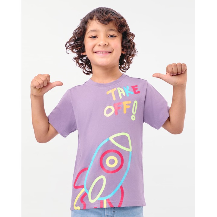 Polo Niño Eros Lila Sage