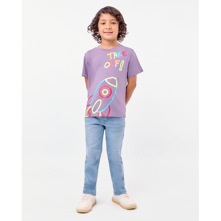 Polo Niño Eros Lila Sage
