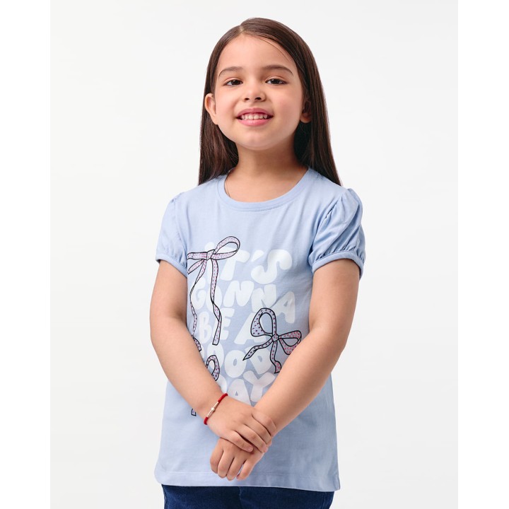 Polo Niña Ariana Celeste Bell