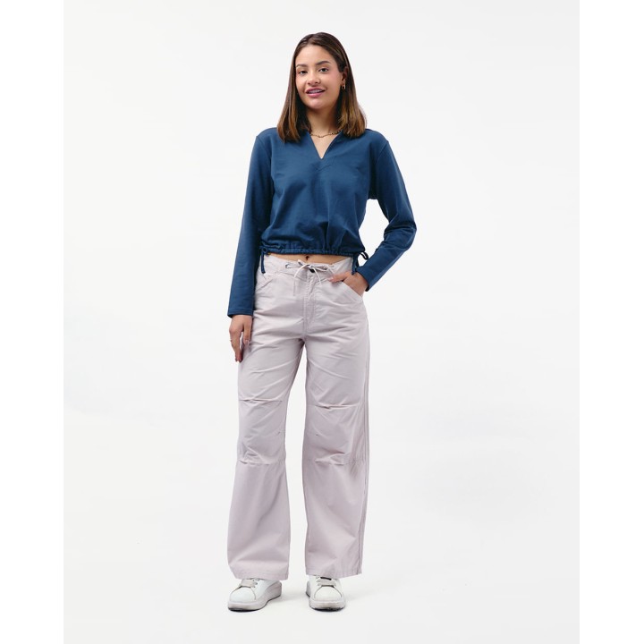 Polo Mujer Jady Azul Pacífico