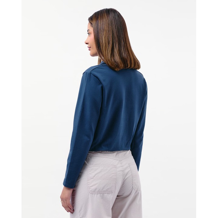 Polo Mujer Jady Azul Pacífico