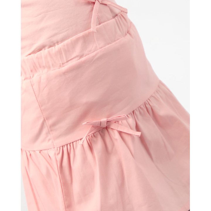 Falda Niña Macarena Rosado Wood