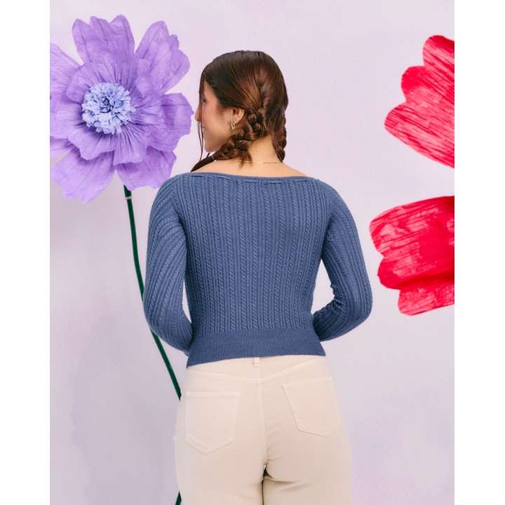 Polo Mujer Kiana Azul Pacífico