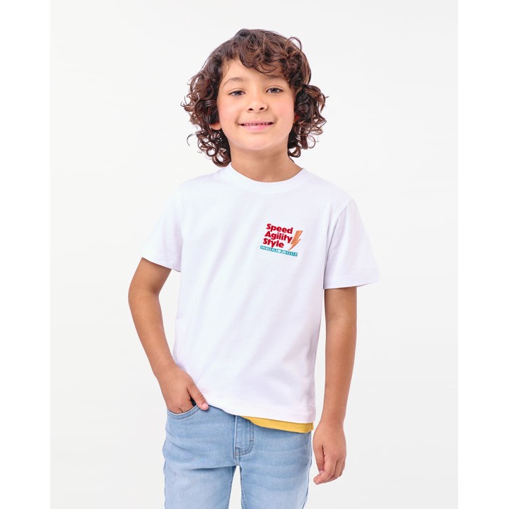Polo Niño Lalo Blanco