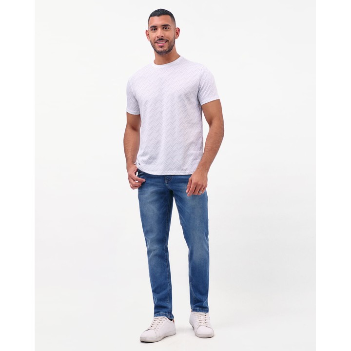 Polo Hombre Yoni Blanco Optico