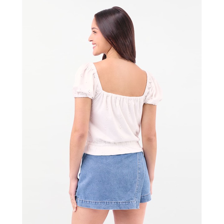 Polo Mujer Nancy Blanco