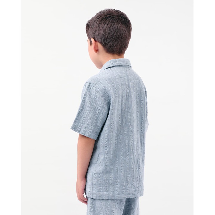 Camisa Niño Gabo Turqueza Claro