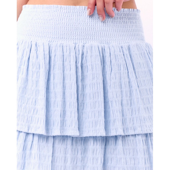 Falda Mujer Marina Celeste