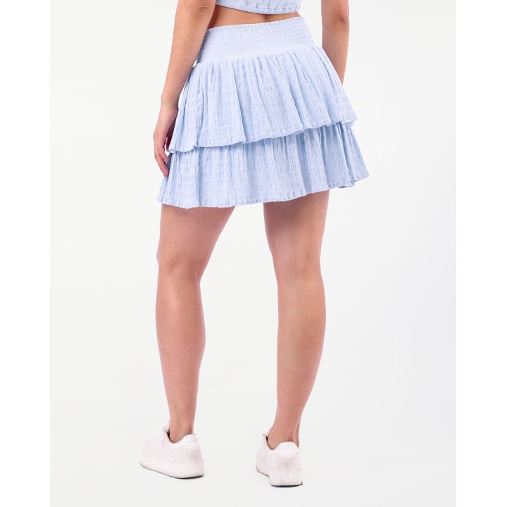 Falda Mujer Marina Celeste