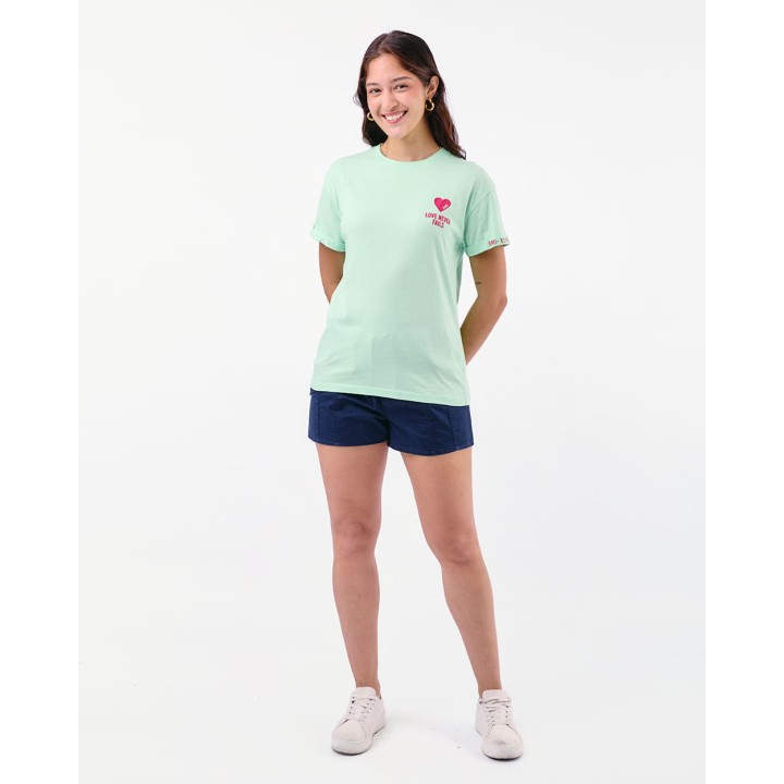 Polo Mujer Polea Verde Paraíso