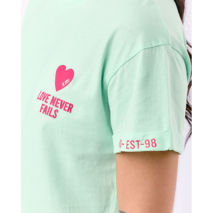 Polo Mujer Polea Verde Paraíso