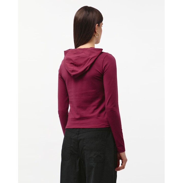 Polo Mujer Dorcas Guinda