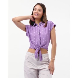Blusa Mujer Sima Lila Chalk