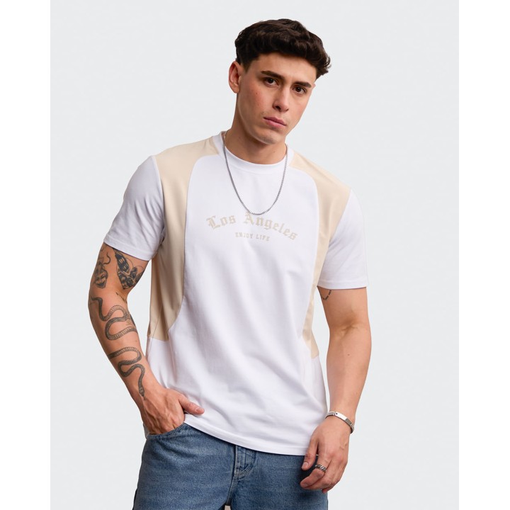 Polo Hombre Blak Blanco Optico