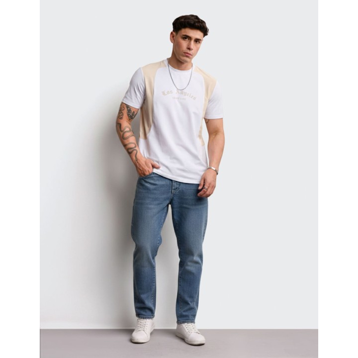 Polo Hombre Blak Blanco Optico