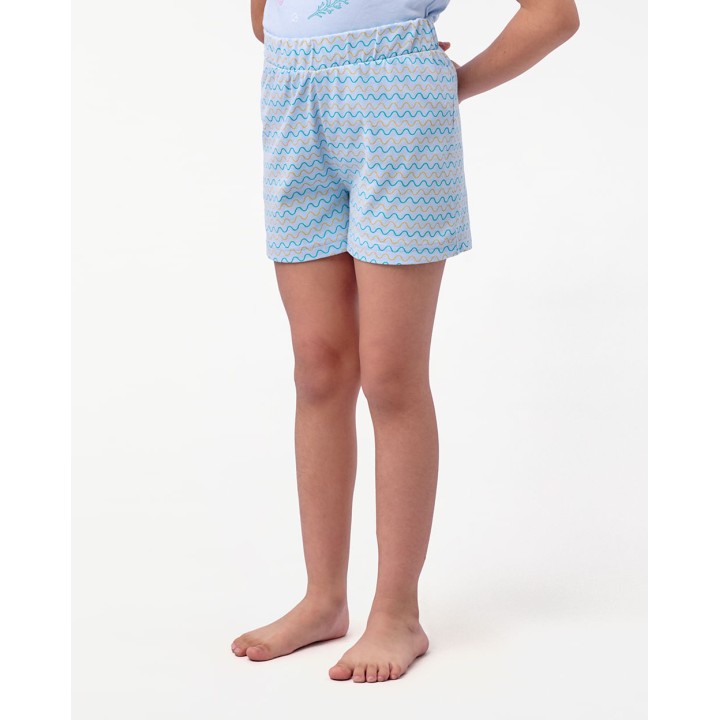 Pijama Set 2 Piezas Niña Sienna Celeste