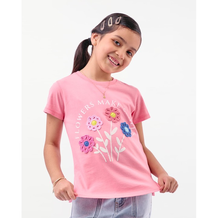 Polo Niña Karolin Coral New