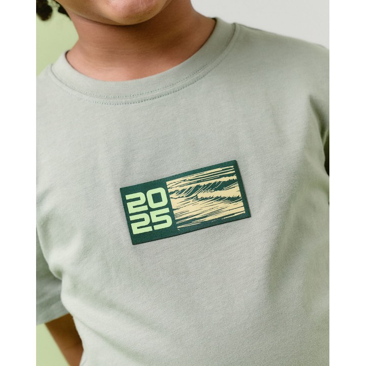 Polo Niño Kenzo Verde Wave