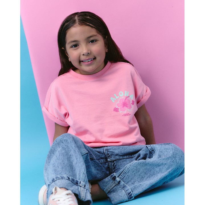 Polo Niña Roxi Coral New
