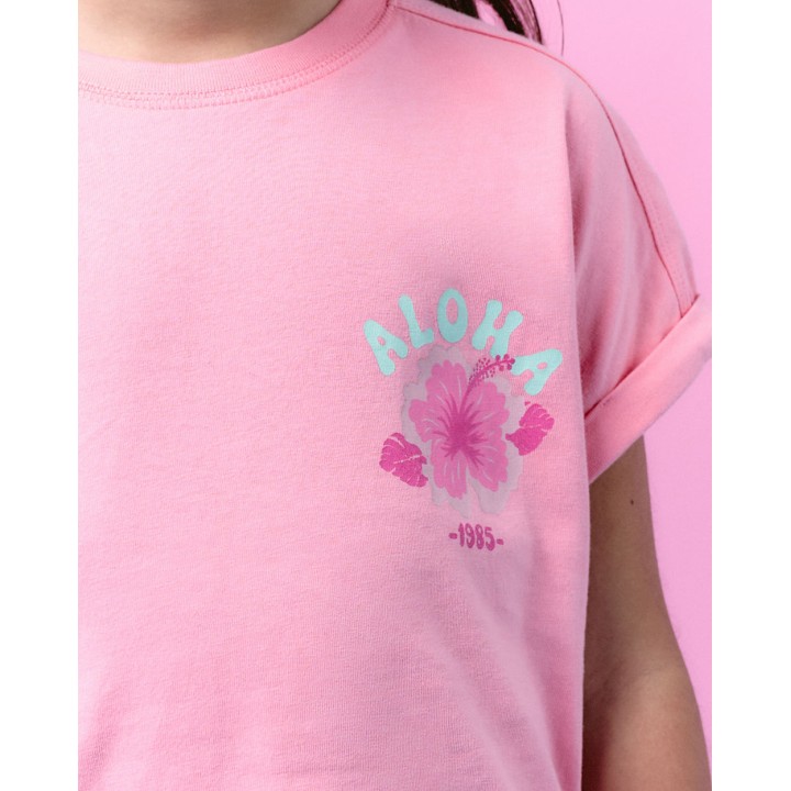 Polo Niña Roxi Coral New