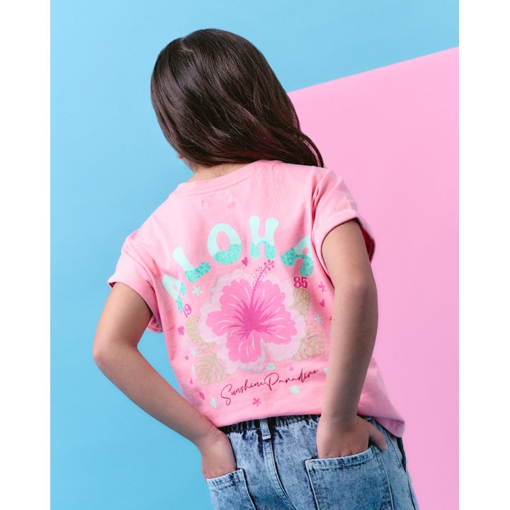 Polo Niña Roxi Coral New
