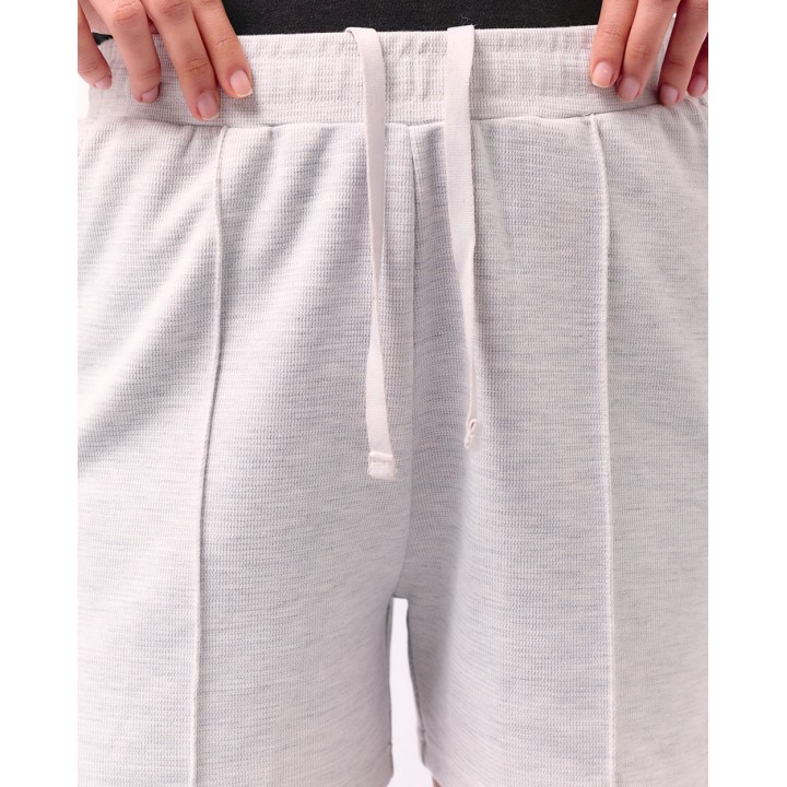 Short Mujer Ariana Grey Fit Poly Htr