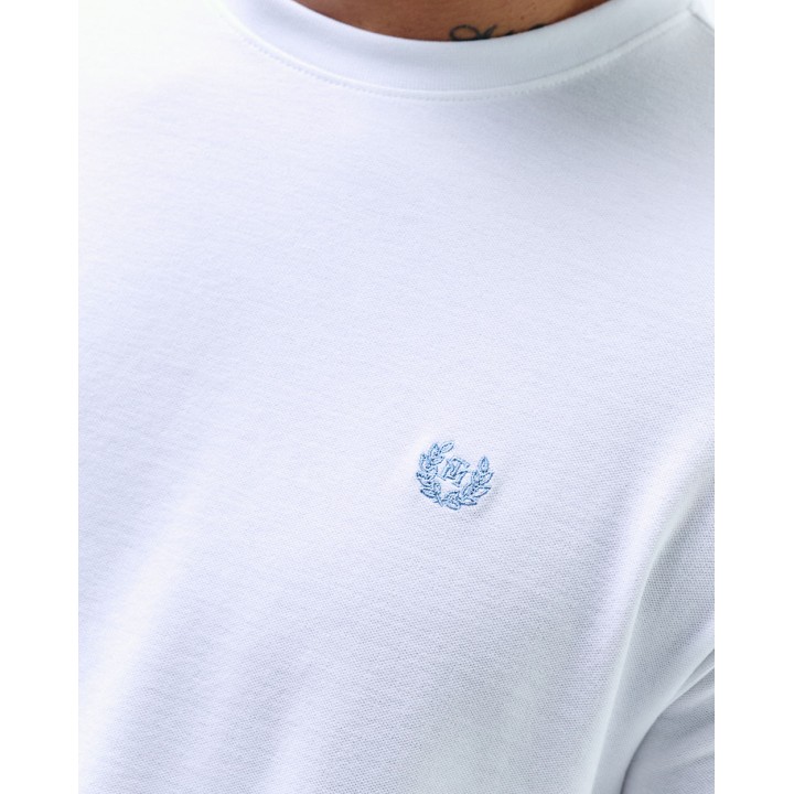 Polo Hombre Gian Blanco Optico