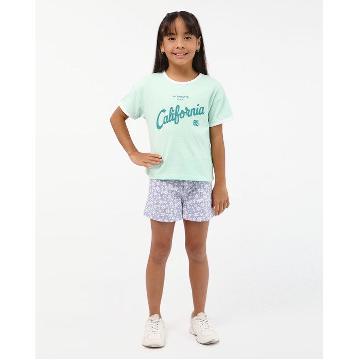 Polo Niña Jazmin Verde Menta