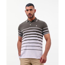 Polo Cuello Camisa Hombre Saylor Verde Forestal