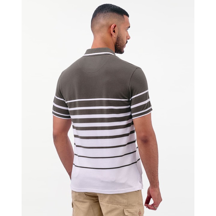 Polo Cuello Camisa Hombre Saylor Verde Forestal