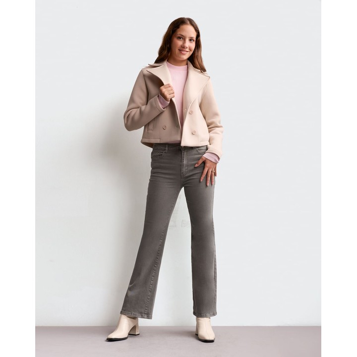 Abrigo Mujer Moana Beige Arena