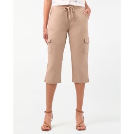 Bermuda Mujer Margarita Beige Oscuro