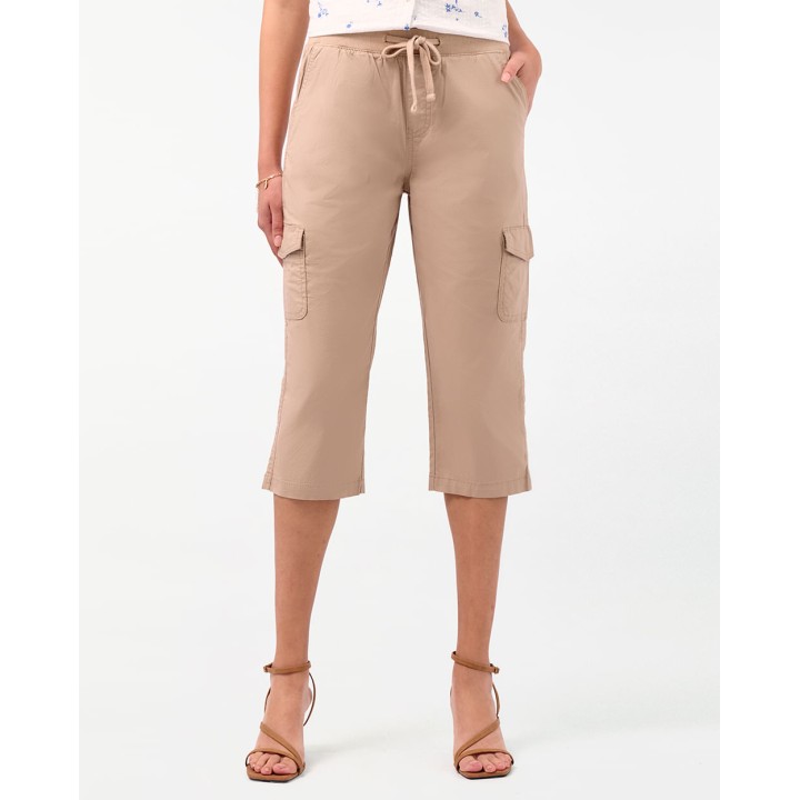 Bermuda Mujer Margarita Beige Oscuro