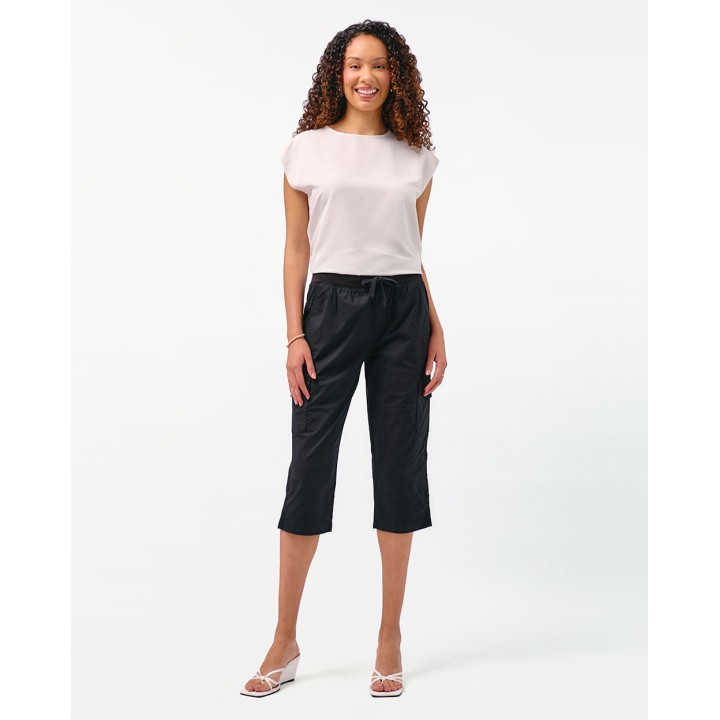 Bermuda Mujer Margarita Negro