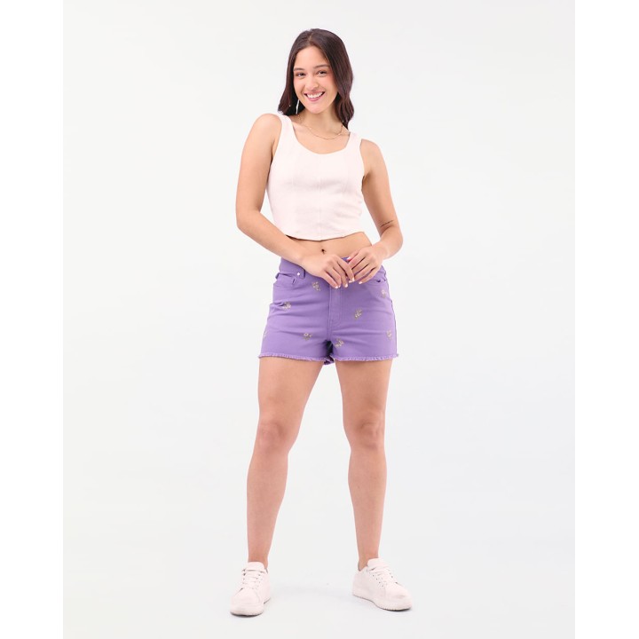 Top Mujer Belinda Beige Melange