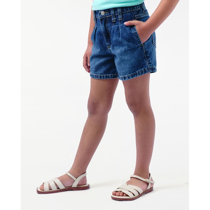 Short Niña Rosenda Medium Wash