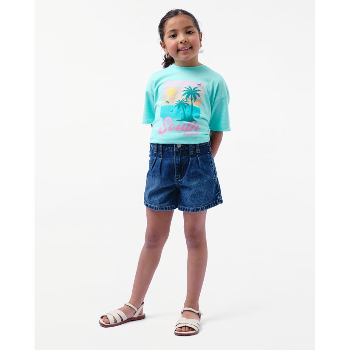 Short Niña Rosenda Medium Wash