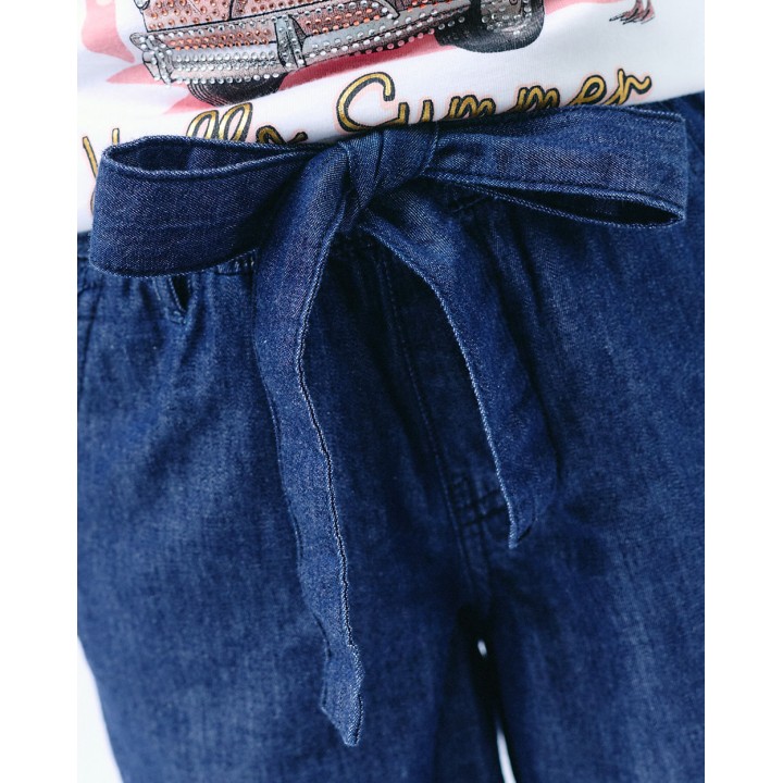 Jean Niña Rosa Medium Wash