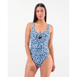 Ropa De Baño Mujer Abril Azul