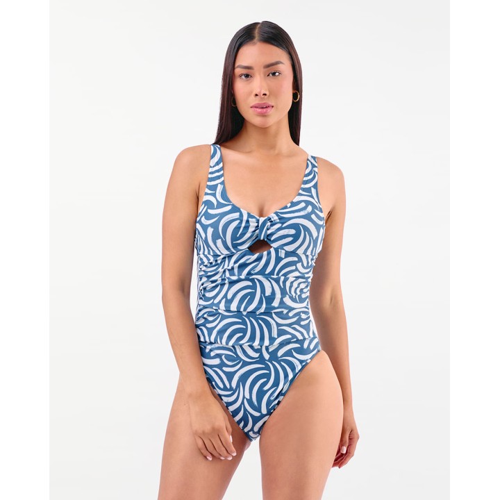 Ropa De Baño Mujer Abril Azul
