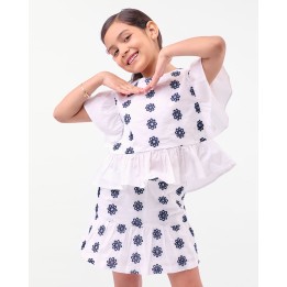 Blusa Niña Alondra Blanco