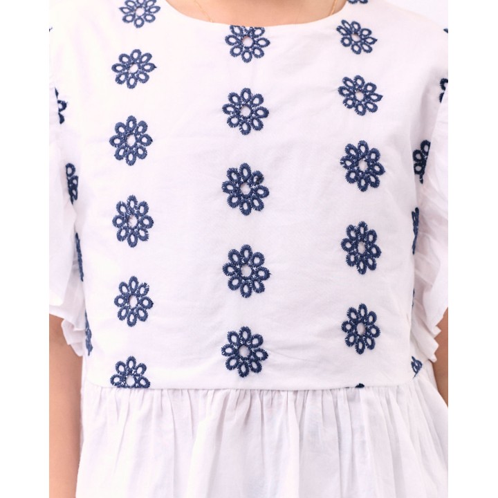 Blusa Niña Alondra Blanco