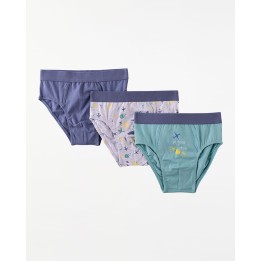 Trusa Pack x 3 Niño Leao Azul Dutty
