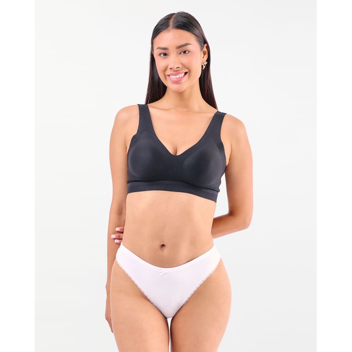 Trusa Pack x 3 Mujer New Xenia Lila