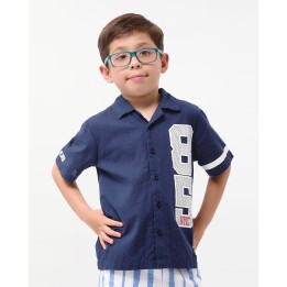 Camisa Niño Austin Azul Atlántico